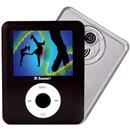 MP5 Player X-Sound Movie Cam 2.4 379 4GB Preto ...