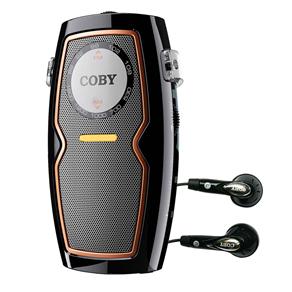Rádio Portátil Coby CX83 - Preto