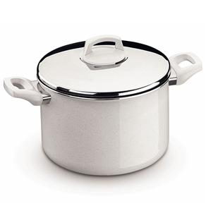 Caldeirão Tramontina Montreal Antiaderente Starflon Plus Branco - 22cm