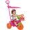 Triciclo Bandeirante Motoban Gatinha Passeio 891 - Rosa/Laranja