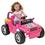 Carro Elétrico Bandeirante Ecojipe Gatinha c/ Controle Remoto 2609 - Rosa