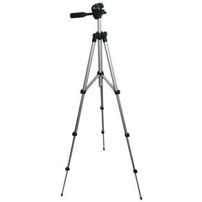 Tripé Targus TG5060TR c/ 3 posições, Nivelador de Bolha e Bolsa - Prata/Preto