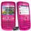 Celular Desbloqueado Claro Nokia C3 Rosa com Câmera de 2MP, QWERTY, Wi-Fi, MP3, FM, Bluetooth, Fone de Ouvido e Cartão 2GB