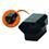 Adaptador de Tomada Tripolar Force Line 4316 - Preto 
