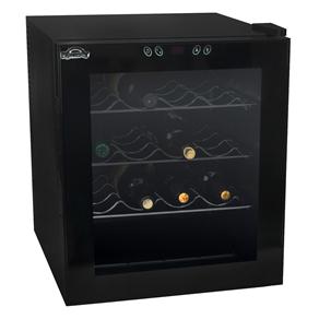 Adega de Vinho Dynasty Termoelétrica Climatizada 25221/25222 p/ 16 Garrafas - Preta