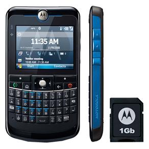 Smartphone Desbloqueado Motorola Q11 Preto c/ Câmera 3MP, Bluetooth, Wi-Fi, MP3, GPS, Cartão 1GB e Windows Mobile 6.1 