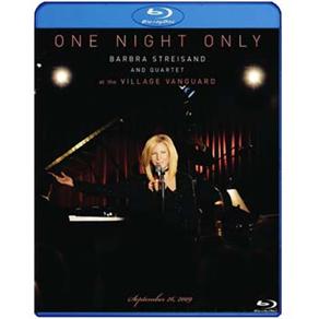 Blu-Ray - Barbra Streisand And Quartet At The Village Vanguard: One Night Only - Importado