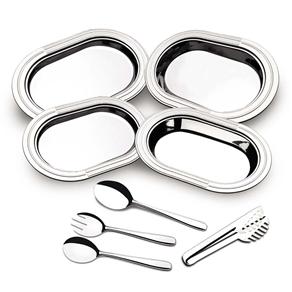 Conjunto de Baixelas Tramontina Ciclo Inox - 8 Peças