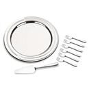 Conjunto p/ Torta Tramontina Ciclo Inox - 8 Peças