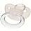 Chupeta Nuk c/ Bico de Silicone Ortodôntico Tam. 2 - Transparente