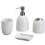 Jogo p/ Banheiro Bon Gourmet Rose 1450 c/ 4 Peças 