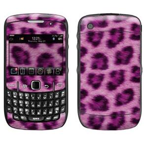 Skin I Stick p/ Blackberry 8520 / 9300 Onça Fuscia