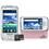Celular Desbloqueado Samsung I5510 Galaxy 551 Rosa QWERTY, Android 2.2, Wi-Fi, 3G, Câmera 3.2, GPS, MP3, Rádio FM, Touchscreen, Fone e Cartão 2GB 