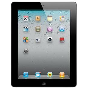 iPad 2 3G Apple c/ 16GB, Wi-Fi, Bluetooth, Câmera HD, Acelerômetro, Bússola Digital, GPS, Tela 9,7" e iOS 4 - Preto