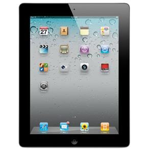 iPad 2 Apple c/ 16GB, Wi-Fi, Bluetooth, Câmera HD, Acelerômetro, Bússola Digital, Tela 9,7" e iOS 4 - Preto