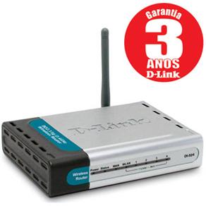 Roteador D-Link DI524 Wireless 150Mbps
