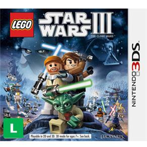 Jogo Lego Star Wars III: The Clone Wars - 3DS