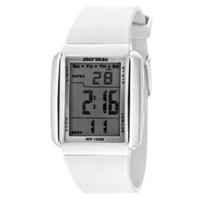 Relógio Feminino Digital Mormaii Trend FJ/8B - Branco