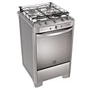 Fogão GE 4 Bocas Grill c/ Timer - Inox