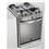Fogão de Embutir GE 4 Bocas Grill c/ Timer - Inox