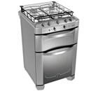 Fogão GE 4 Bocas Double c/ Duplo Forno e Timer ...