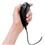 Joystick Wii Remote Control Black com Wii Motion Plus Black - Wii + Joystick Nunchuk Controller Preto para Wii - Nintendo
