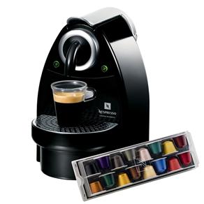 Cafeteira Expresso Nespresso Automática Essenza C100 Preta - 19 Bar + Welcome Set Nespresso Grands Crus p/ Degustação