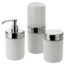 Conjunto p/ Banheiro Forma Acquaset Branco - 3 ...