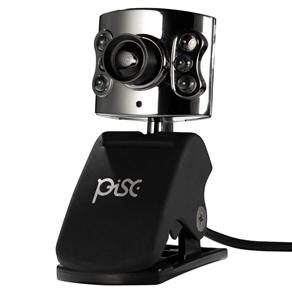 Webcam Pisc 1819 1.3MP - Prata