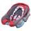 Carrinho de Bebê Cosco Reverse Travel System c/ Bebê Conforto CD200TS - Vermelho