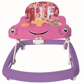 Andador Styll Baby Car Sonoro 3343263 - Rosa/Lilás