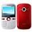 Celular Desbloqueado Claro Huawei G6620s Branco/Vermelho QWERTY c/ Câmera 1.3MP, MP3 Player, Rádio FM, Bluetooth e Fone de Ouvido