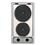 Cooktop Dominó Elétrico 2 Bocas Brastemp BDG30A - Inox - 220V