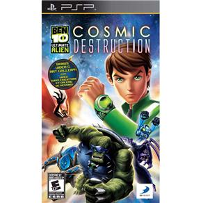 Jogo Ben 10 Ultimate Alien: Cosmic Destruction - PSP