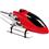 Helicóptero Candide Panther c/ Rádio Controle 3 Canais - Vermelho