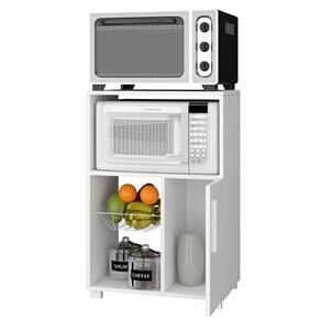 Balcão para Micro-ondas c/ Fruteira  BRV BF11-06 - Branco
