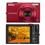 Câmera Digital Nikon Coolpix S6100 Vermelha c/ 16MP, LCD 3.0" Touch Screen, Zoom Óptico 7x, Detector de Faces/Sorrisos e Vídeos em HD (720p)