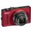 Câmera Digital Nikon Coolpix S8100 Vermelha c/ 12.1MP, LCD 3.0", Zoom Óptico 10x, Detector de Faces/Sorrisos e Vídeos em Full HD