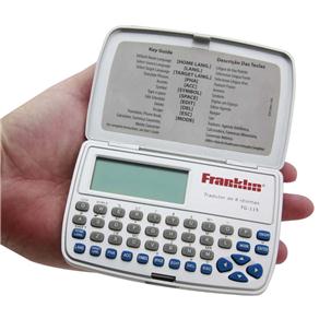 Tradutor Eletrônico Franklin TG-115 c/ 8 Línguas