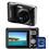 Câmera Digital Samsung ES28 Preta c/ 12.2MP, LCD 2.5", Zoom Óptico 5x, Estabilizador de Imagem e Detector de Faces + Cartão SD 2GB