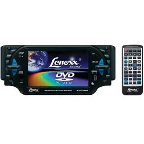 DVD Automotivo Lenoxx AD-1832 c/ Tela 4,3", Entrada Auxiliar, Mini USB e Slot p/ Cartão