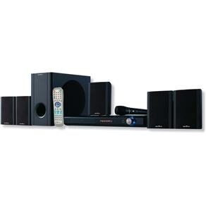 Home Theater Britânia Fama 240 c/ Entrada USB, Ripping, Karaokê e 1 Microfone - 240 W