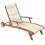 Chaise Longue Tramontina Garden Flex 10713 c/ Tela - Madeira