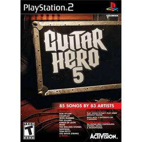 Jogo Guitar Hero 5 - PS2