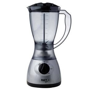 Liquidificador Faet Steel II Auto Clean Prata/Preto - 350 W