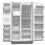 Refrigerador Side By Side Brastemp Gourmand BRS70GR - 658 L - Inox - 110V