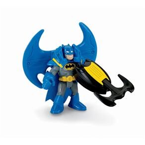 Boneco Batman Mattel Fisher-Price Imaginext Super Friends M5645/M5647