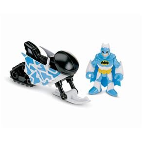 Boneco Batman Mattel Fisher-Price Imaginext Super Friends c/ Veículo M5645/P8086