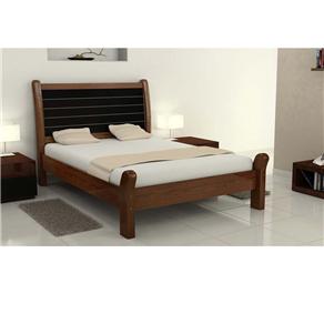 Cama Casal Gelius Thor - Amêndoa