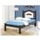 Cama Solteiro Gelius Smart - Tabaco